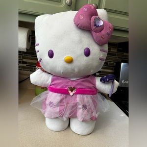 HELLO KITTY 20” Tall VALENTINE GREETER PLUSH LIMITED EDITION 2022